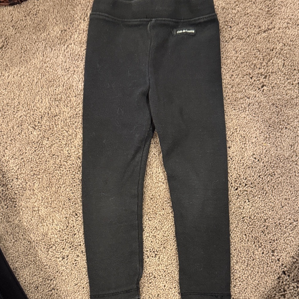 Zara leggings size 3, ribbed